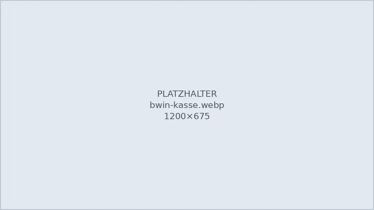Kasse bei bwin mit Ein- und Auszahlungsmethoden
