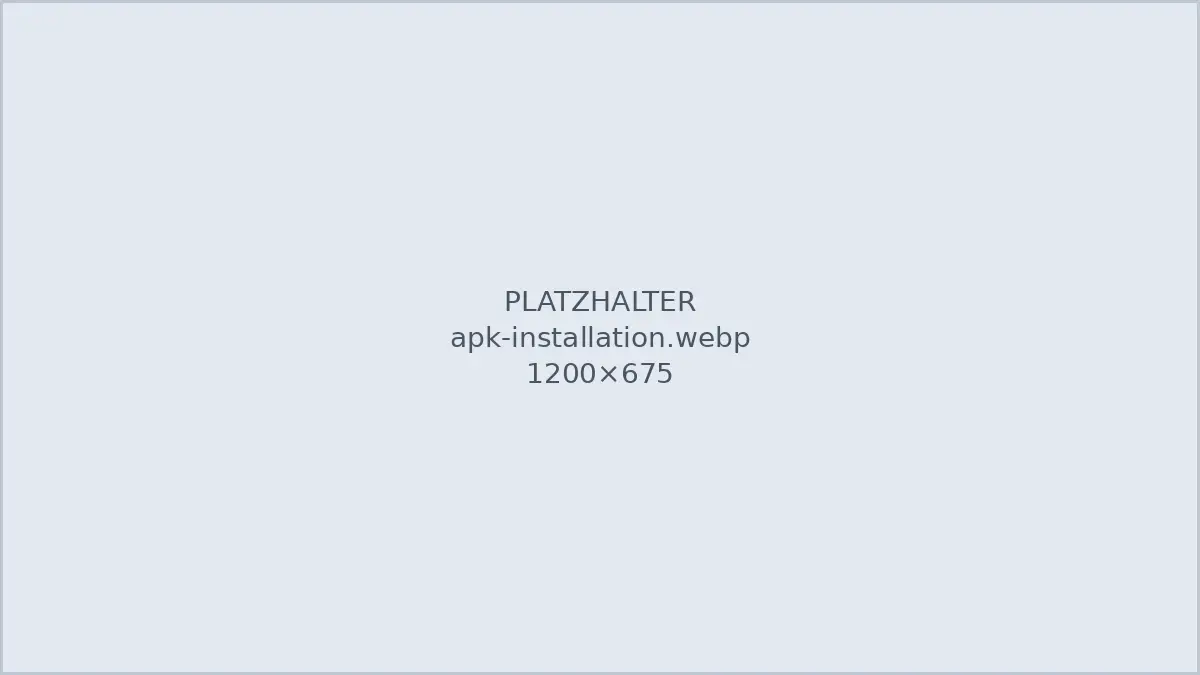 Android-App einer Online-Spielothek als APK installieren: Einstellung für unbekannte Quellen