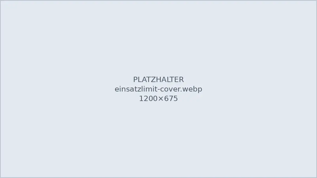 Einsatzlimit bei Online-Slots in Deutschland: 1, 3 oder 5 Euro pro Spin