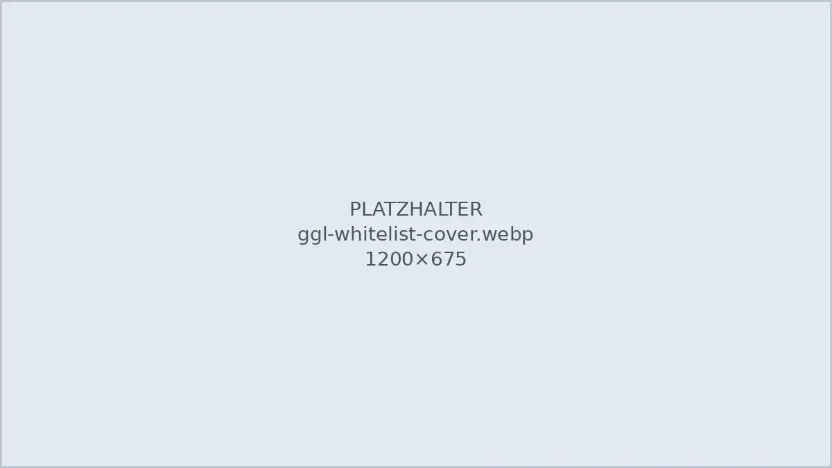 GGL-Whitelist: amtliche Liste erlaubter Glücksspielanbieter in Deutschland
