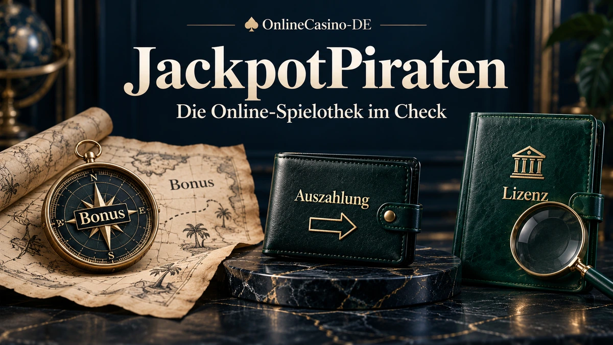 JackpotPiraten im Check: Bonus, Auszahlung und Lizenz der Online-Spielothek