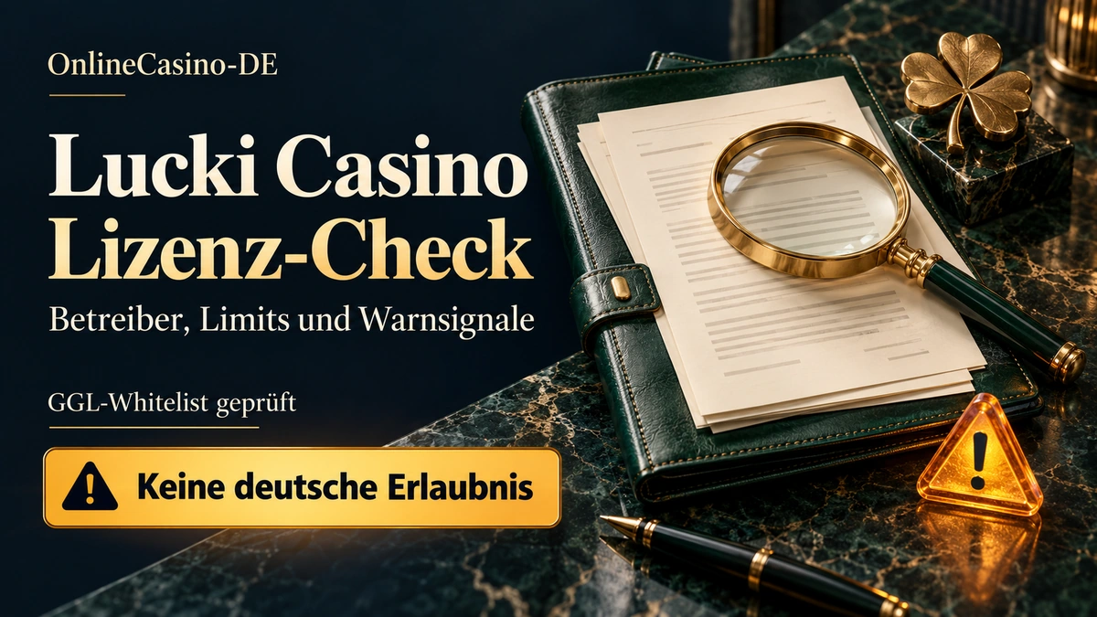 Lucki Casino Lizenz-Check: Betreiber, Limits und Warnsignale