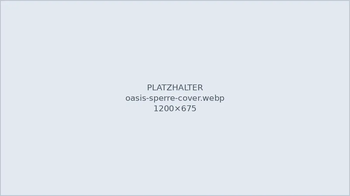 OASIS-Spielersperre: bundesweite Sperre für Online-Casinos, Spielhallen und Sportwetten