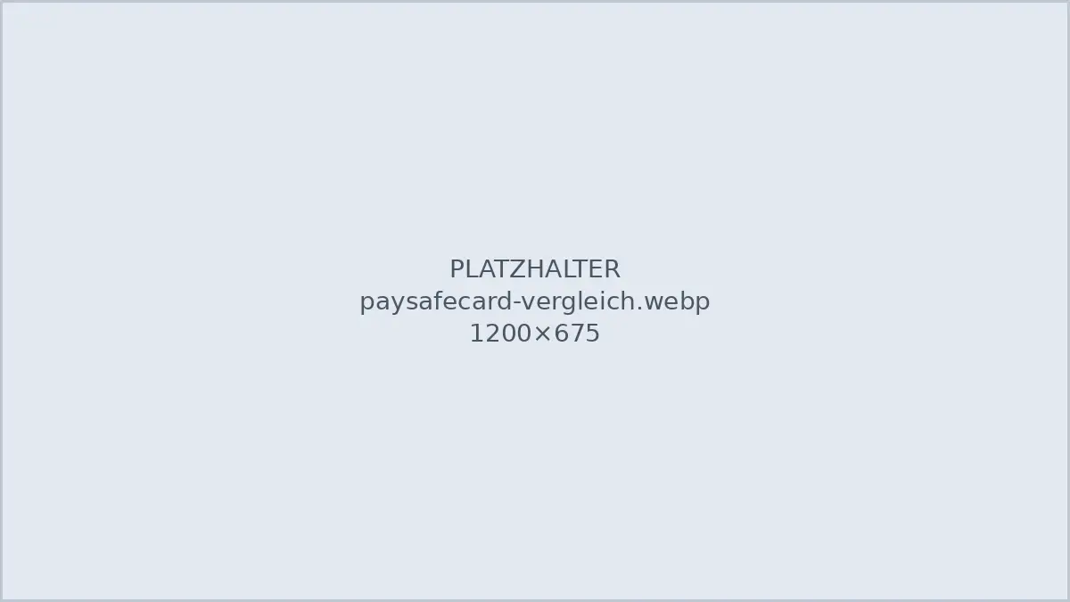 Paysafecard bei legalen Online-Spielotheken: Einzahlung und Auszahlung im Vergleich