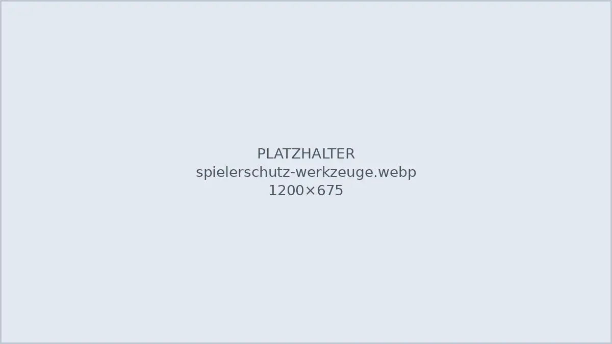 Werkzeuge für Spielerschutz im Kundenkonto: Limits, Realitätscheck, Panik-Button und Selbstsperre
