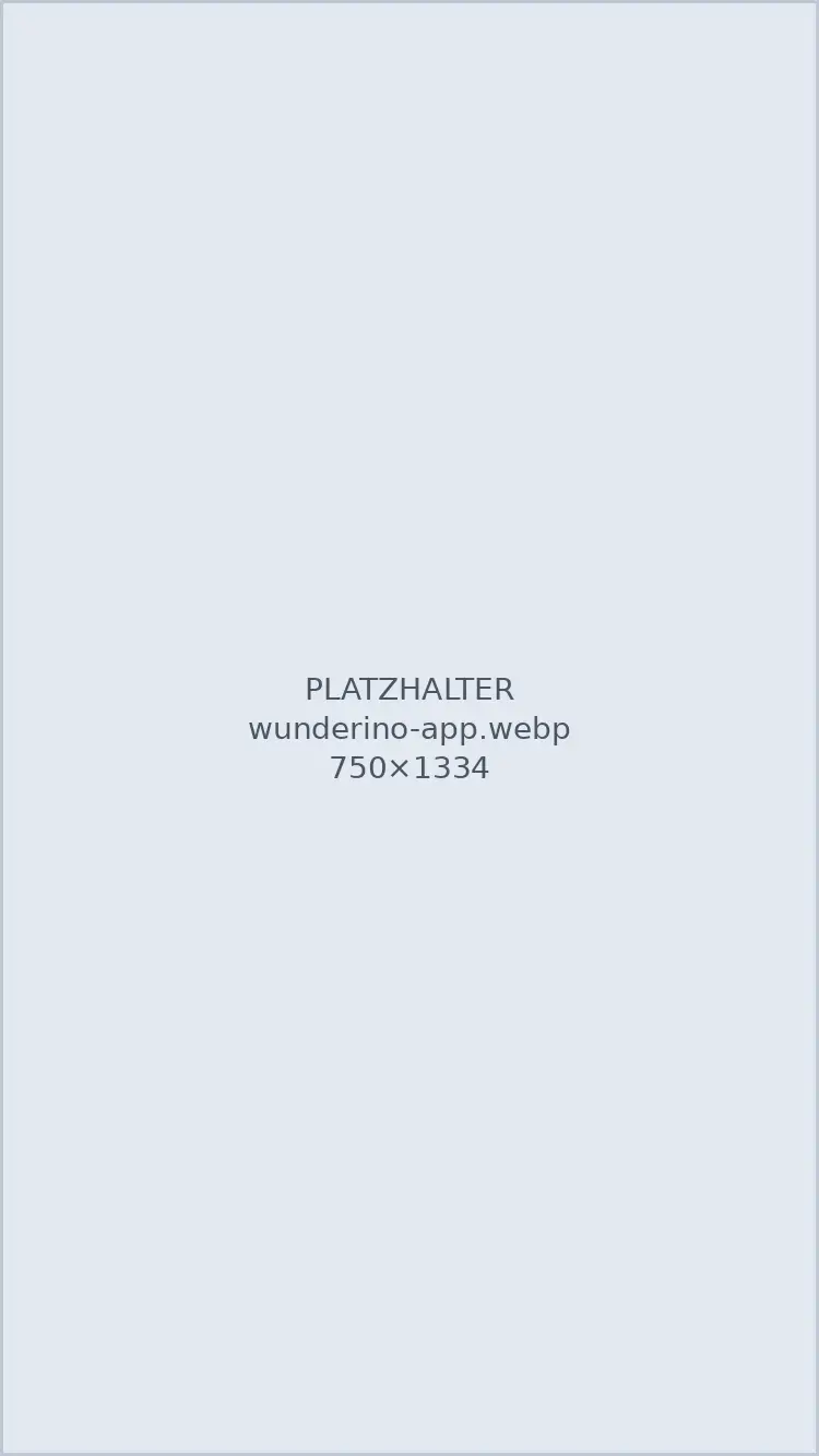 Wunderino App auf dem Smartphone
